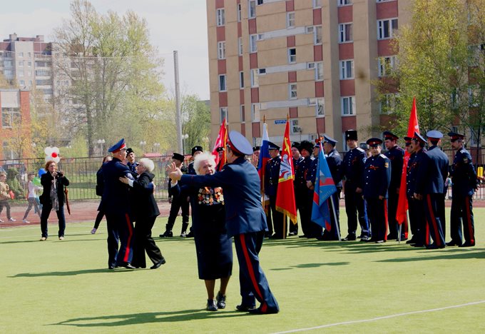 Парад Победы в Коломягах 2014